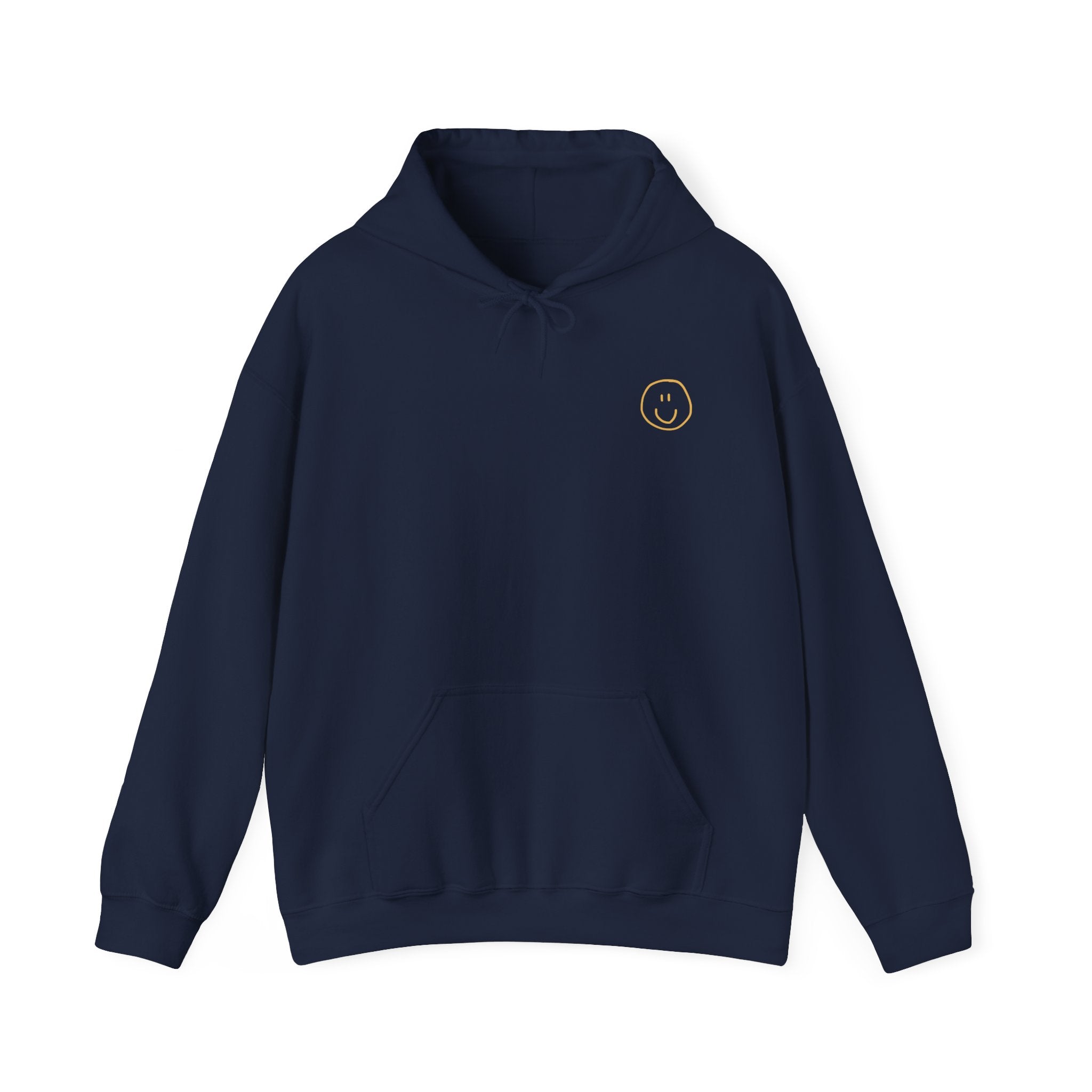 Sweat à Capuche 'Esprit Positif' - Motif Fleuri Inspirant, Coupe Classique, 241 G