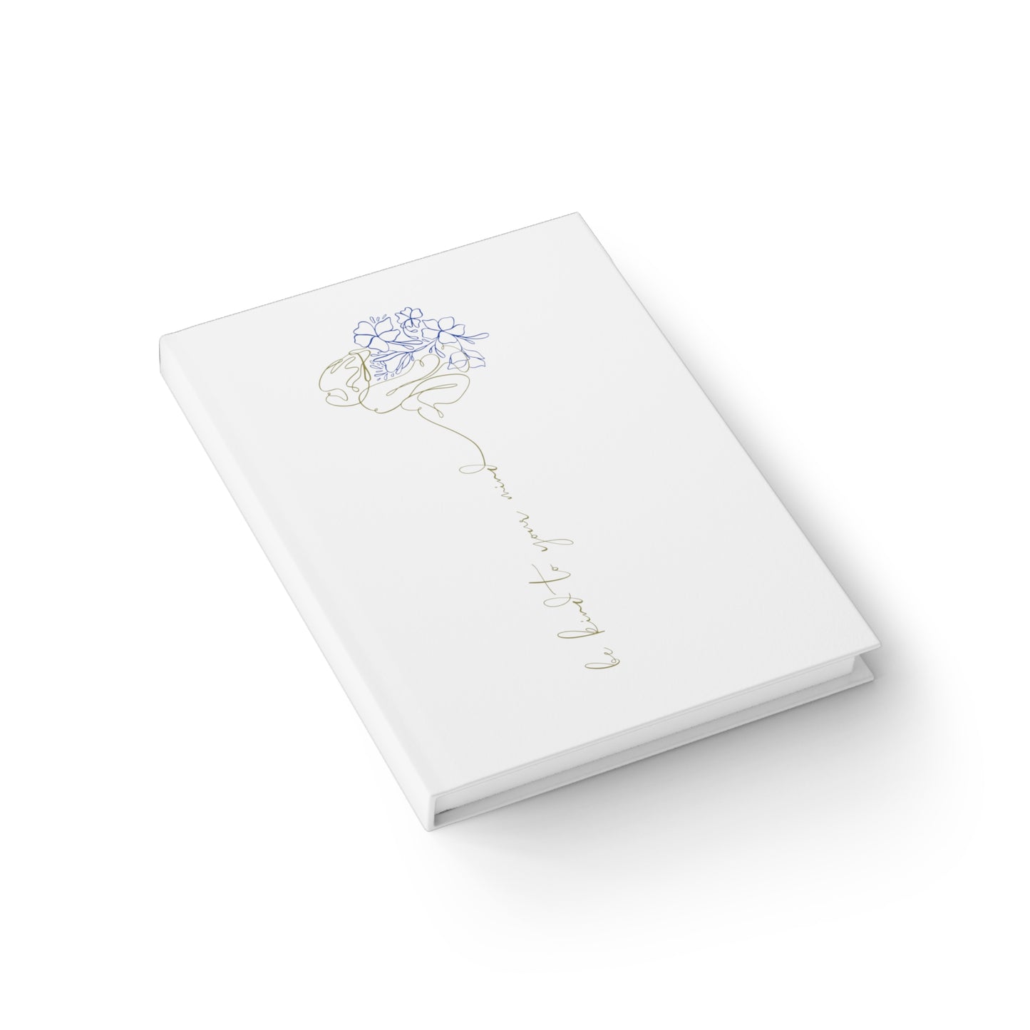 Hard Cover Journal in White