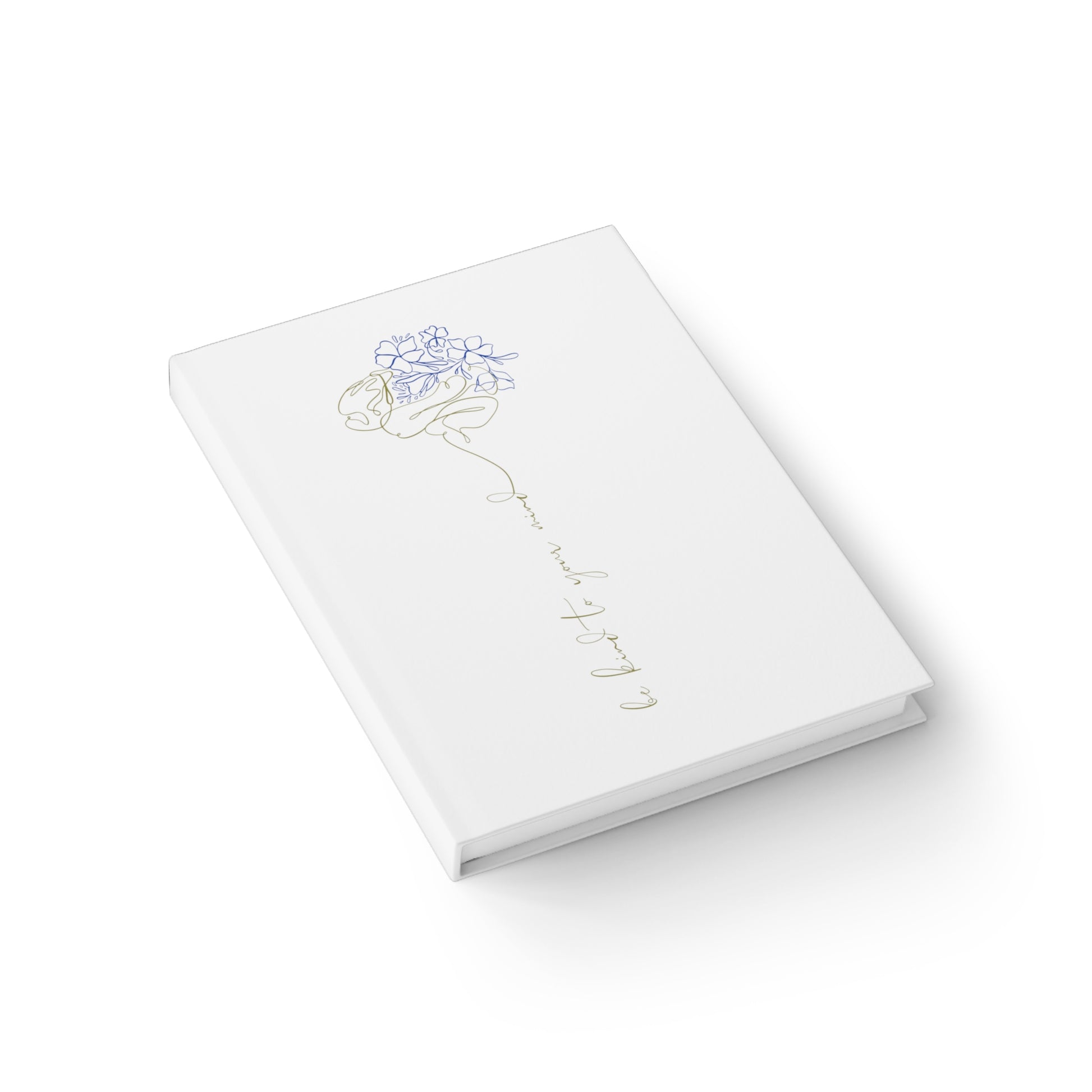Hard Cover Journal in White