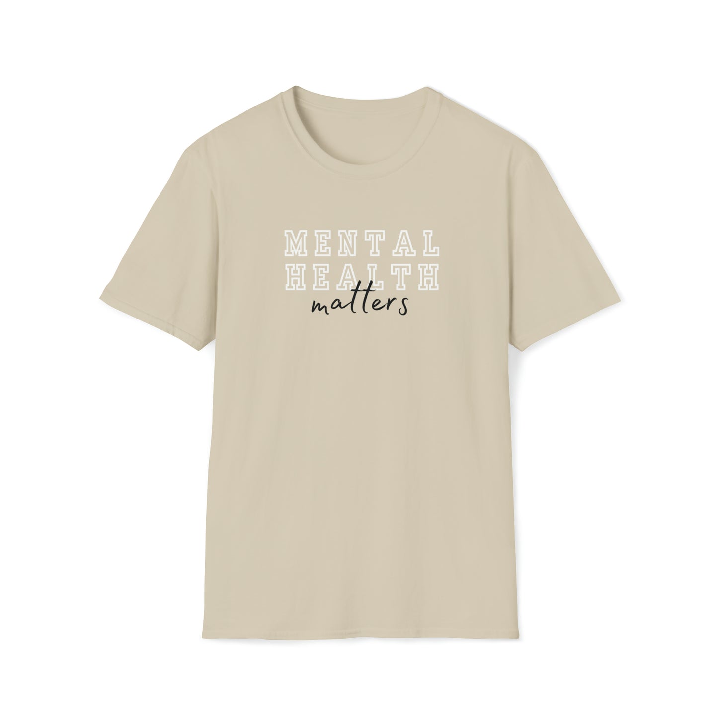 Sand "Mental Health Matters" T Shirt