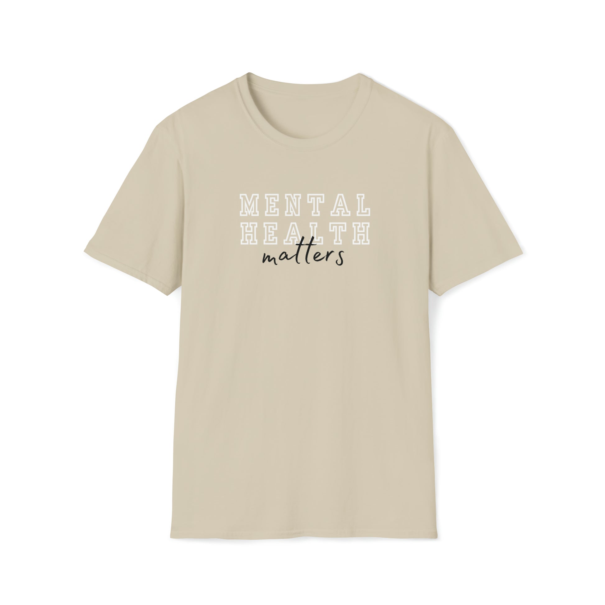 Sand "Mental Health Matters" T Shirt